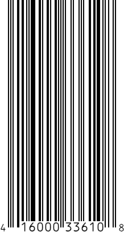 An unnecessarily long UPC-A barcode