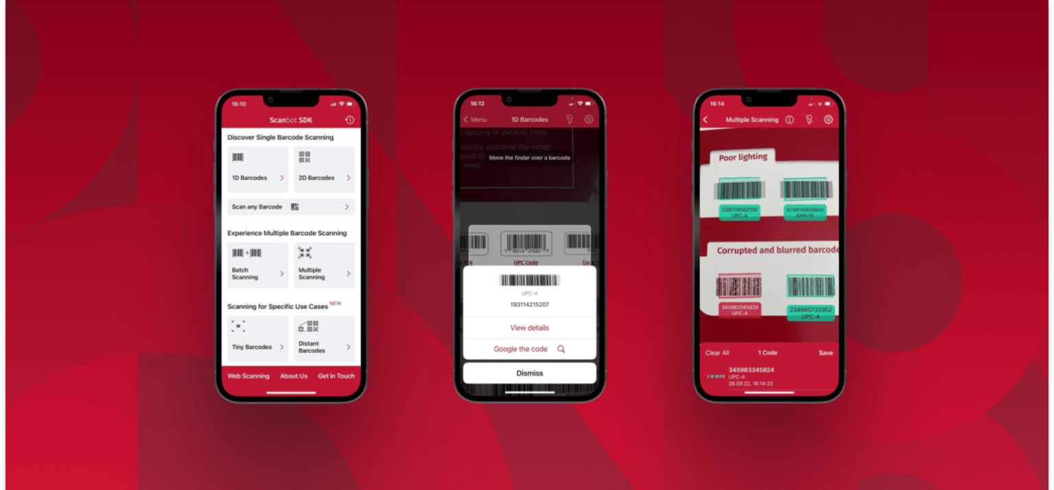 Introducing the new Barcode Scanner Demo App - Scanbot SDK