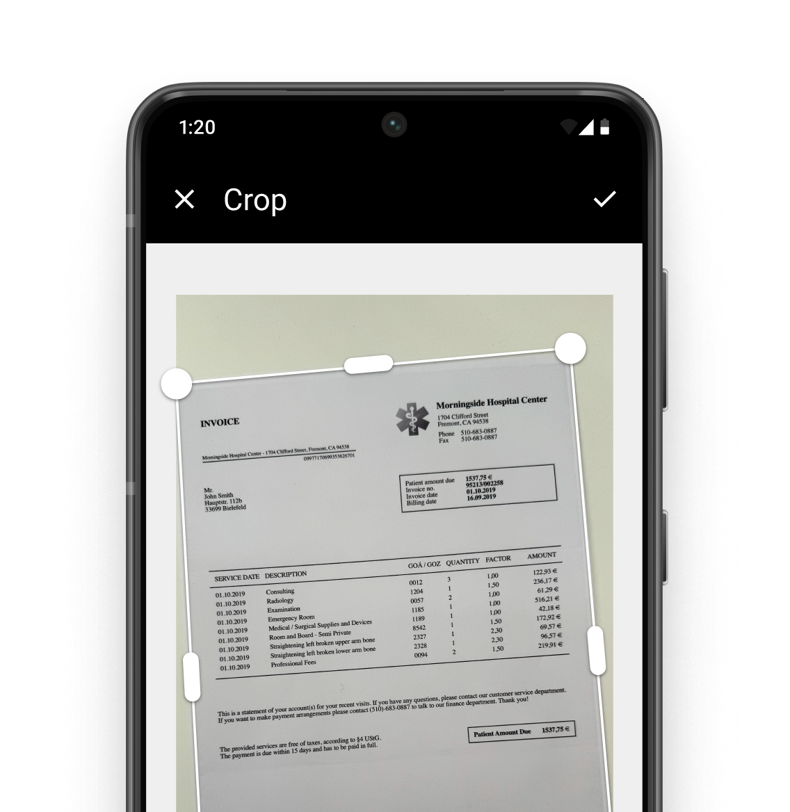 Android Document Scanner SDK - Scanbot SDK