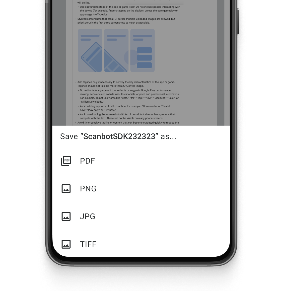 Android Document Scanner SDK - Scanbot SDK
