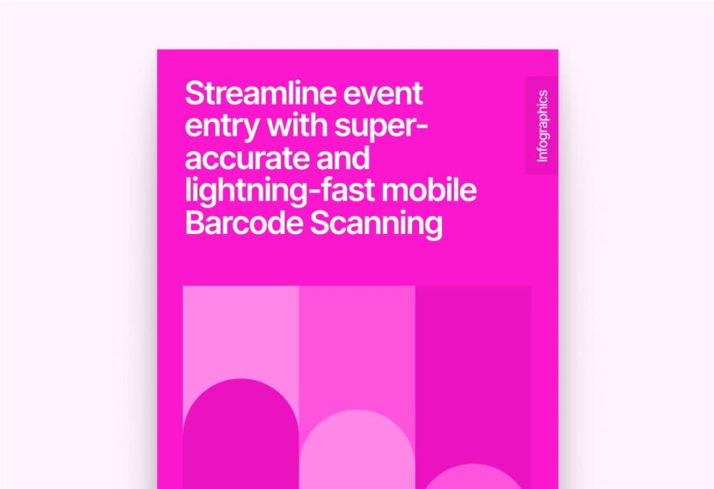 Events & ticketing Infographic - Scanbot SDK