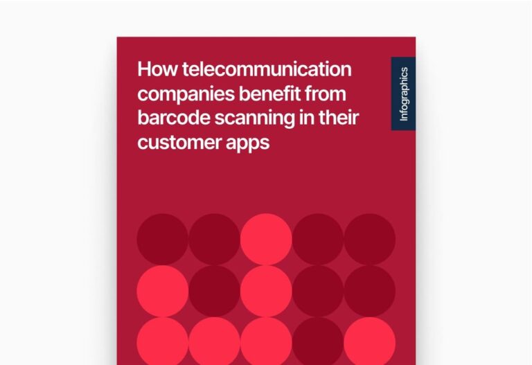 Barcode scanning in telecommunications customer apps