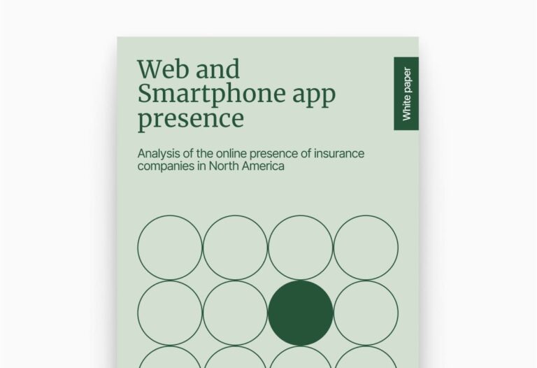 Online presence of North American insurance companies