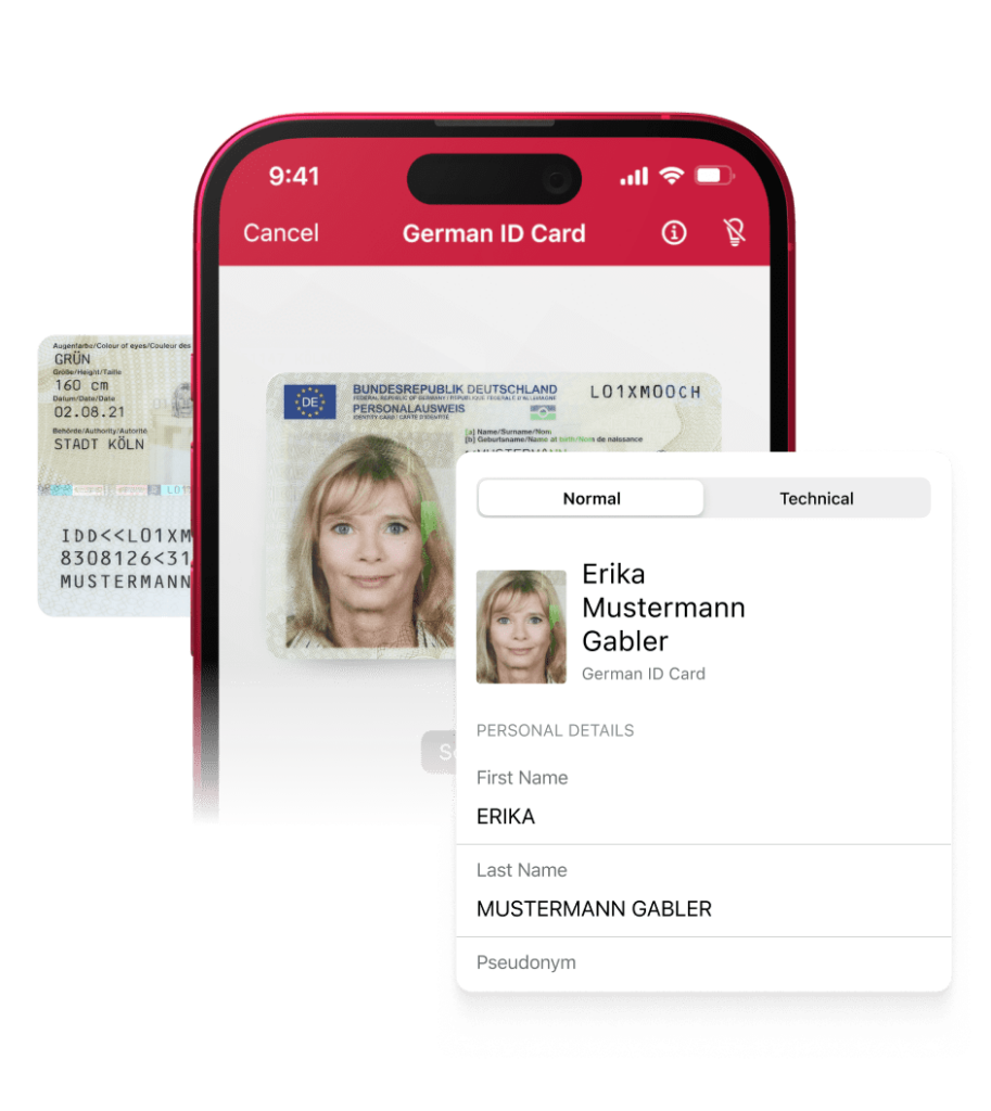 ID Card Scanner Scanbot SDK