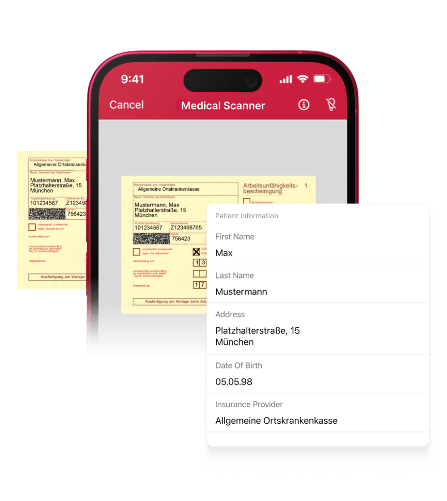 Healthcare Scanner - Scanbot SDK