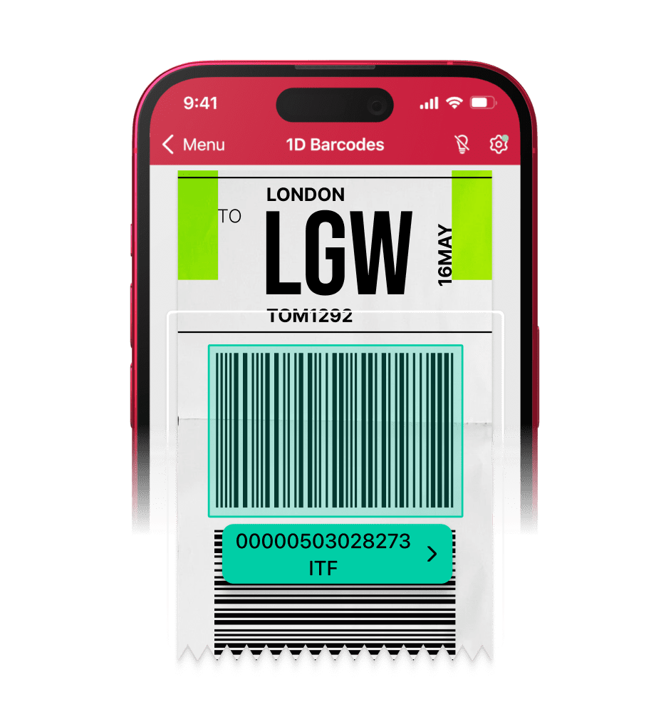 Luggate Tag Scanner