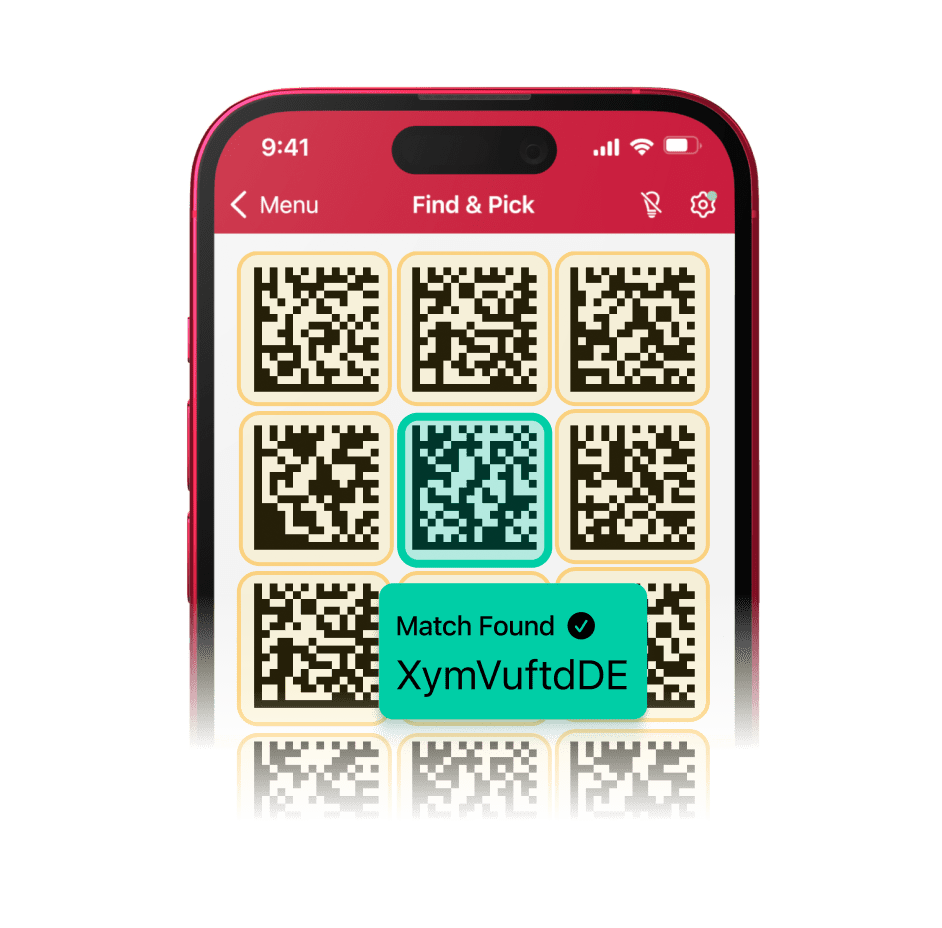 Pick by Scan (Barcode Scanning)