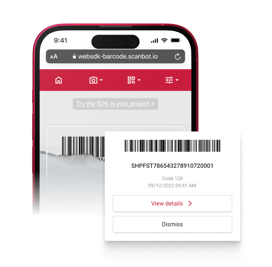 Barcode Scanner for the Web