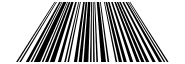 Example of a barcode scanned from a poor angle