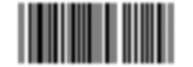 Example of a blurry barcode