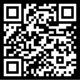 Inverted QR code