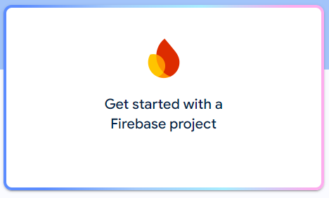 Firebase Project Setup