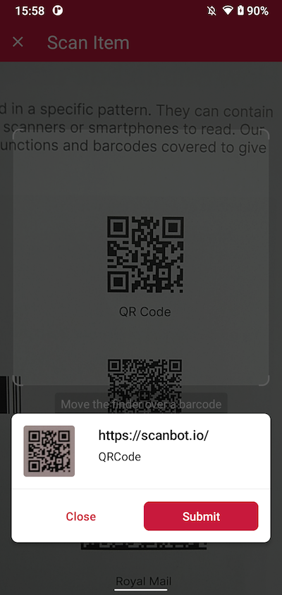 Single-barcode scanning with the Flutter Barcode Scanner package tutorial