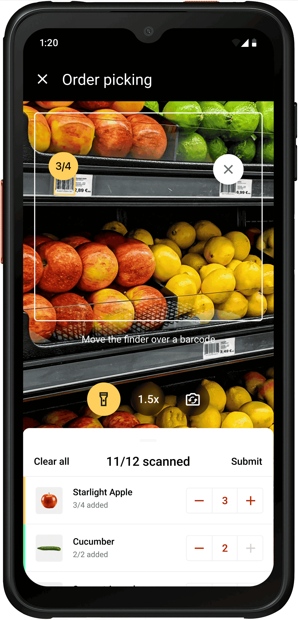 Maximizing retail productivity through smart solutions 1 maximize retail productivity with a barcode scanning feature