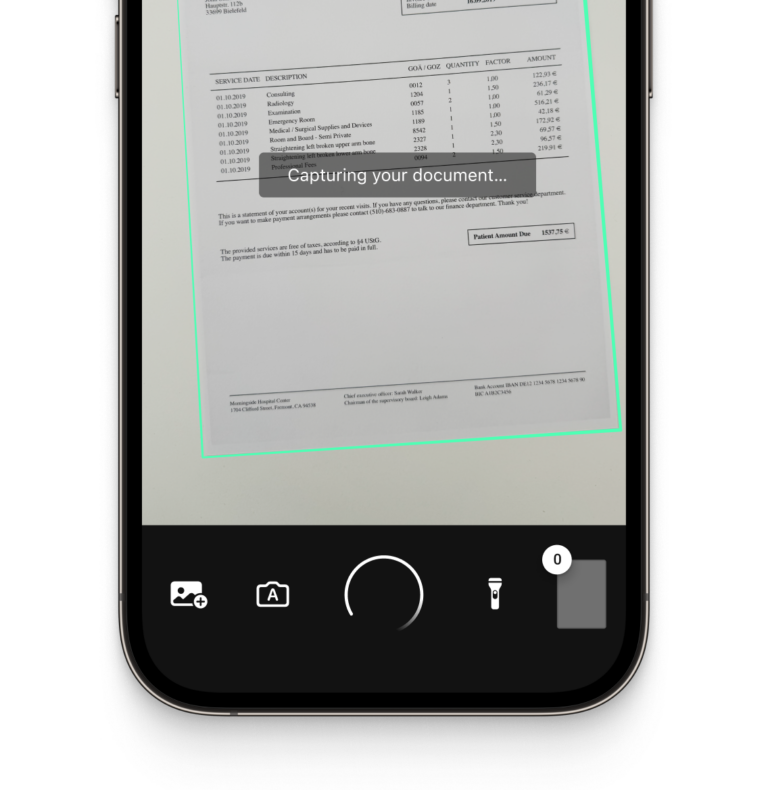 Automatic capture
