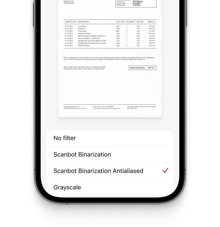 Custom filters