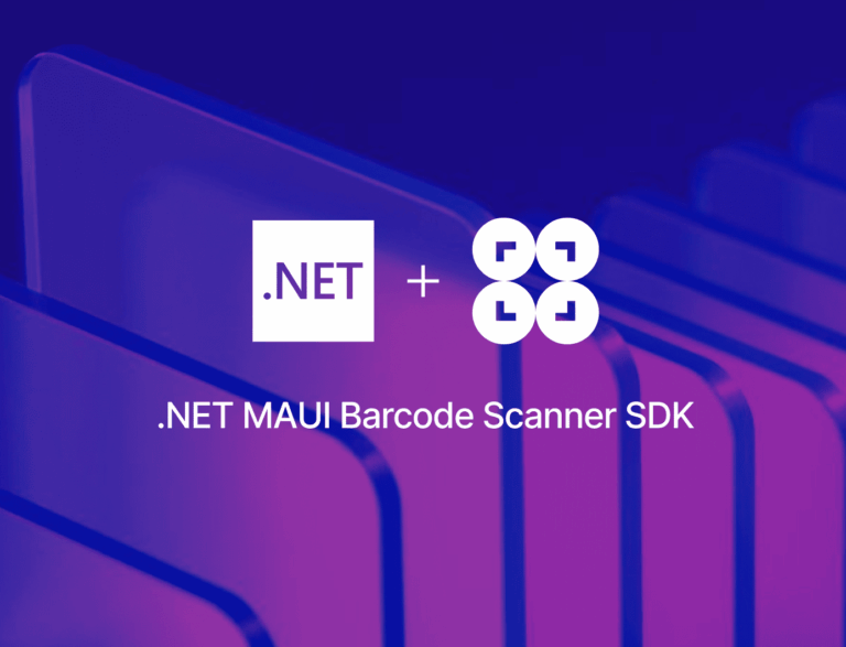 .NET MAUI Barcode Scanner SDK