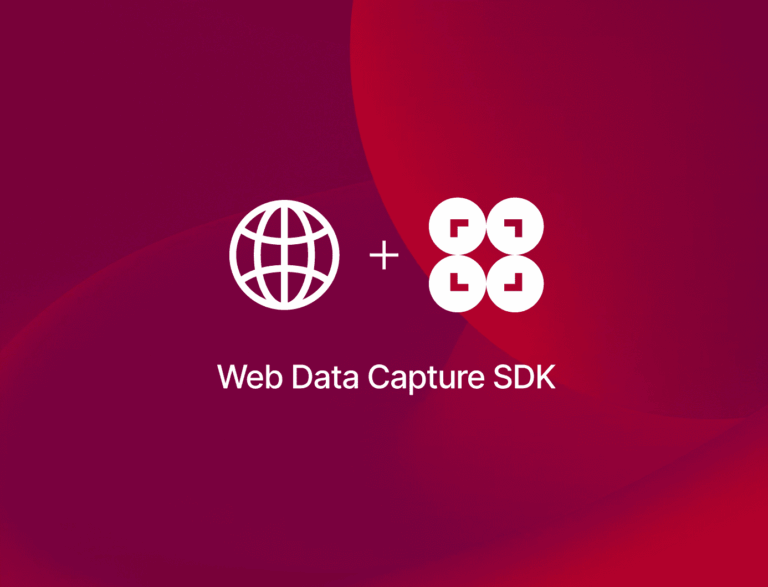 Web Data Capture SDK