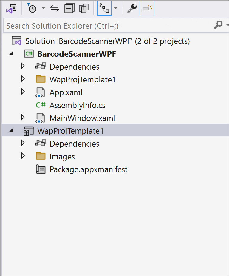 Linking the WPF to the WAP project