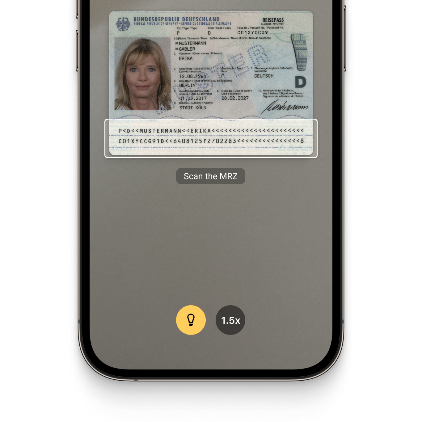 MRZ Scanner
