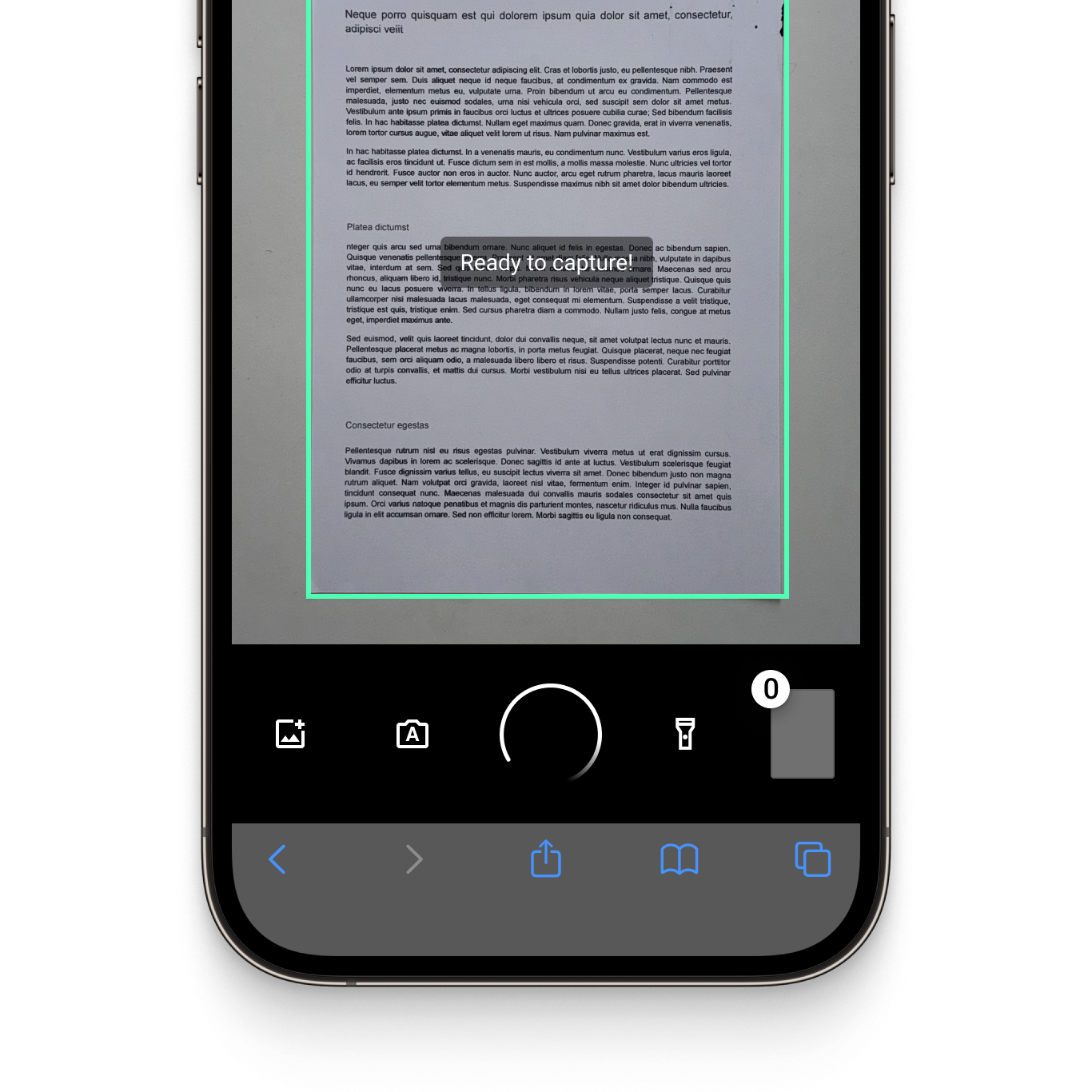 Automatic capture