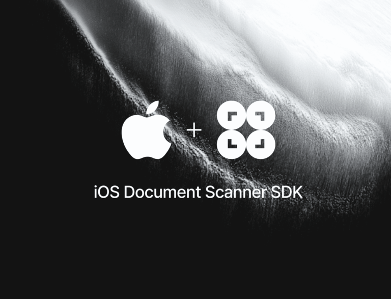 iOS Document Scanner SDK