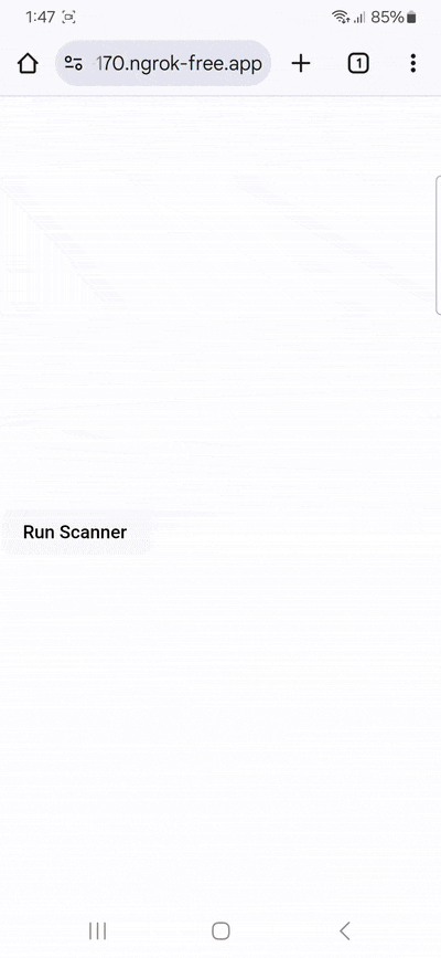 react-document-scanner-tutorial-gif Scanning a document and exporting it as a PDF using our React Document Scanner web app