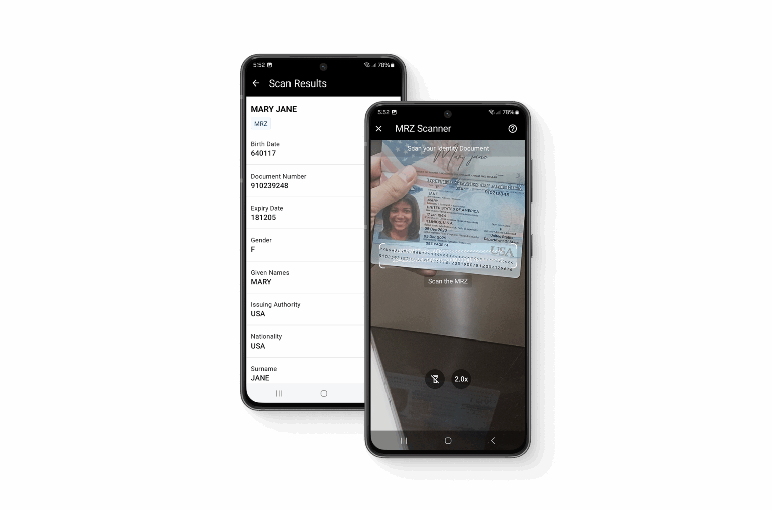 How to scan passports with a mobile device - Scanbot SDK