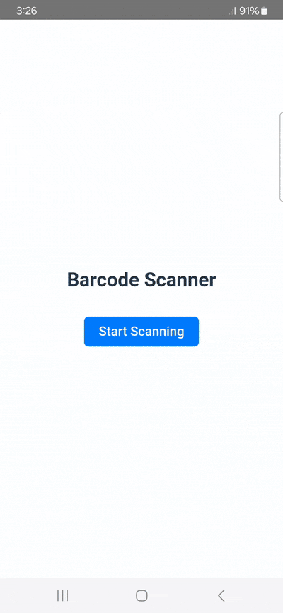 capacitor-ml-kit-barcode-scanning-plugin-tutorial-gif Scanning a barcode with the Capacitor ML Kit barcode scanning plugin