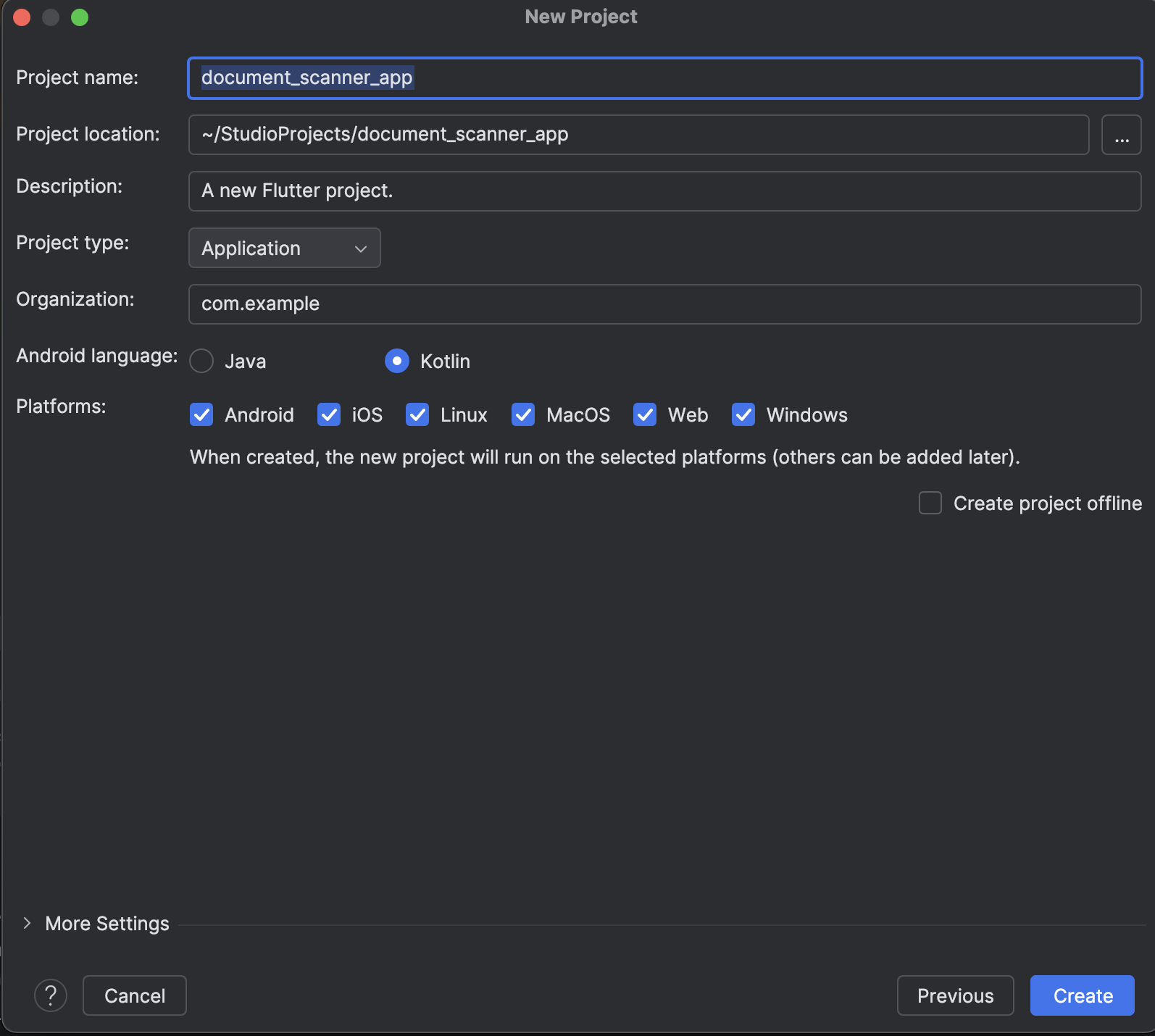 flutter-mlkit-tutorial-screenshot-02 Configuring the new Flutter project