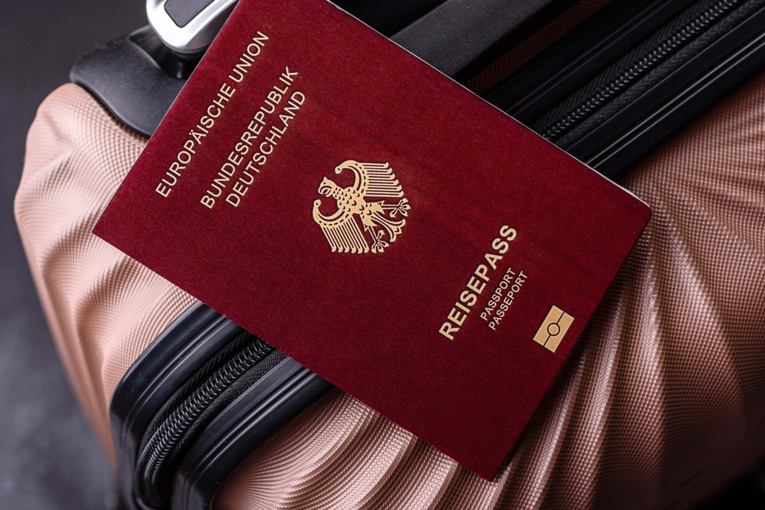 NFC-enabled passport with chip