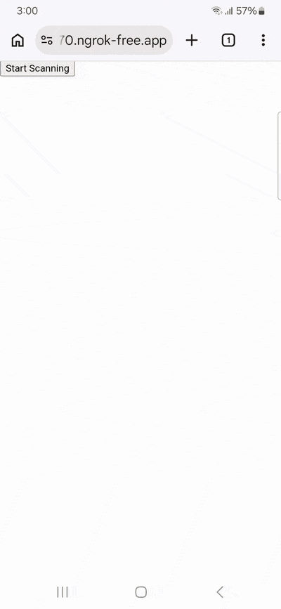 order-picking-app-tutorial-gif Using the order picking scanner on several Code 128 barcodes