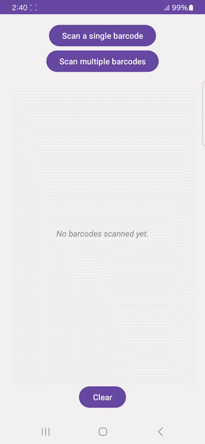 Scanning a single barcode with zxing-android-embedded