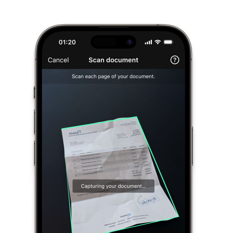 Document Straightening